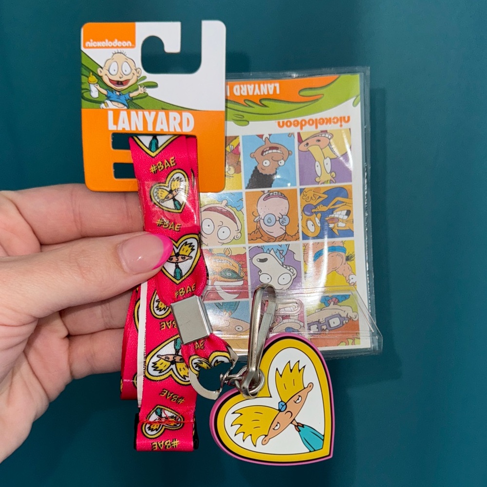 Vintage Hey Arnold Lanyard NWT